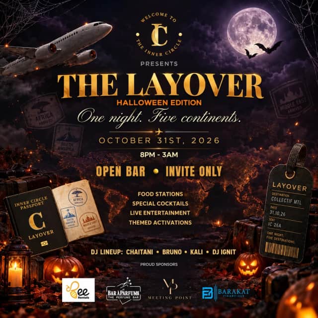 Inner Circle presents The Layover: Halloween Edition, 397A Rue Sainte-Catherine Ouest suite 202, Montréal
