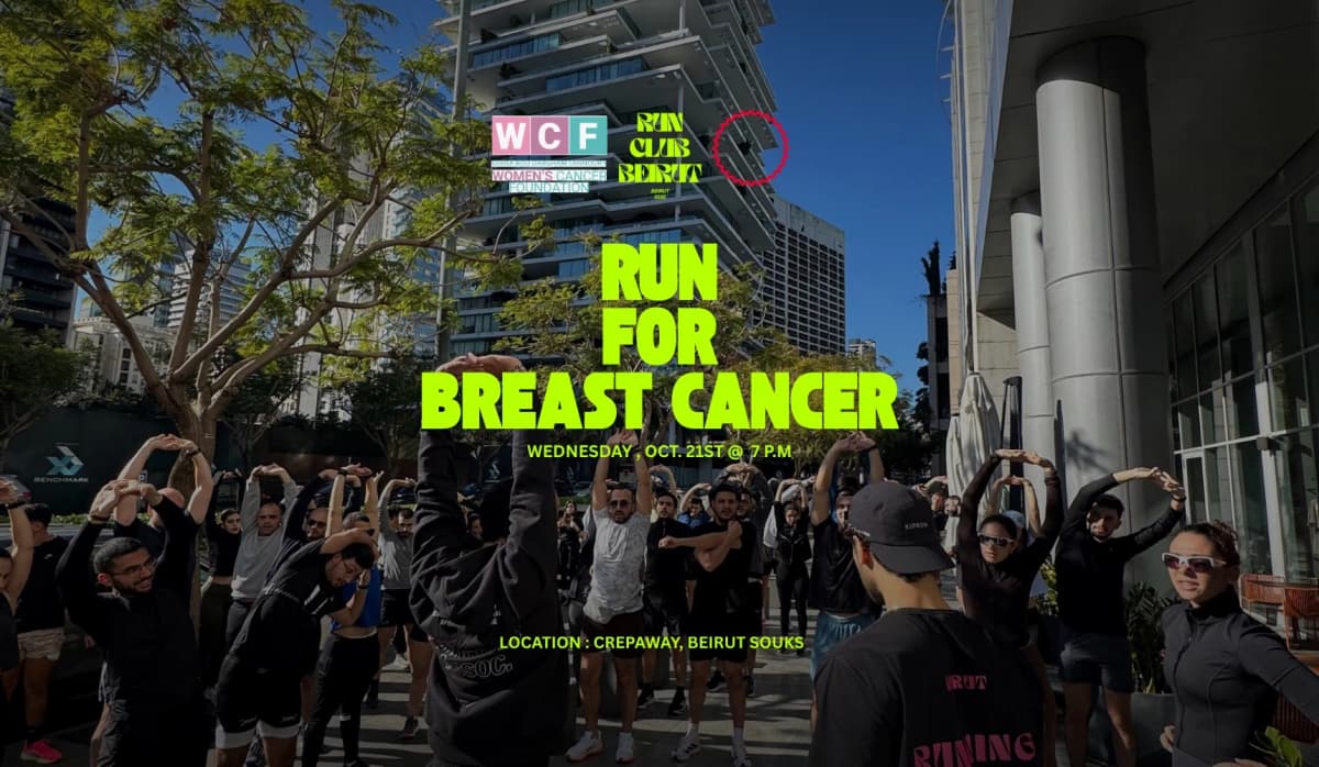 RUN FOR BREAST CANCER, Crepaway, Bayrut