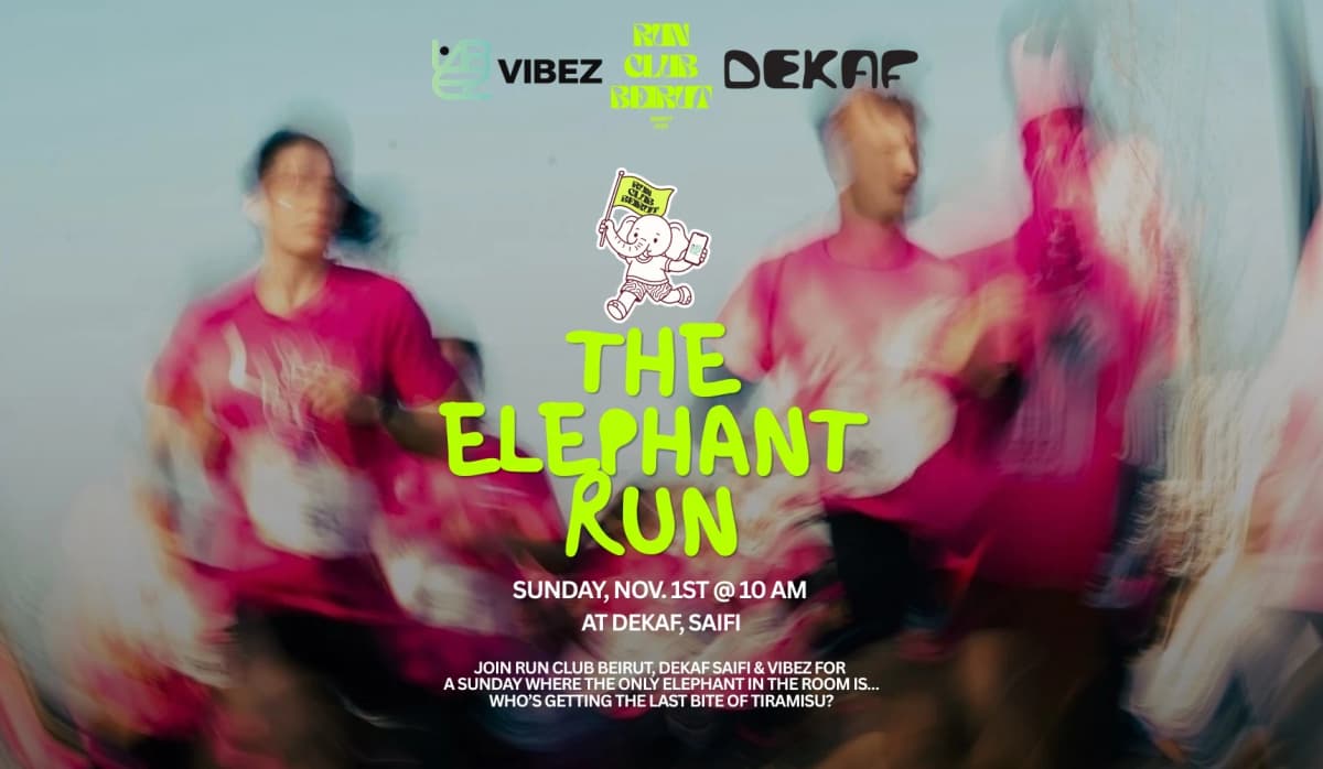 THE ELEPHANT RUN, DEKAF, Beirut